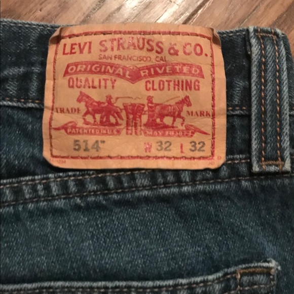 Levi’s  514 Slim Straight Jeans  32 x 32 - Picture 3 of 7